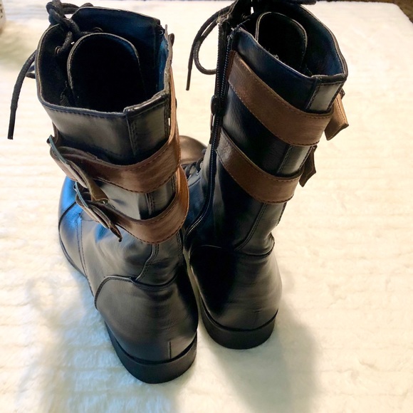 Forever 21 Lace Up Boots - Picture 3 of 5